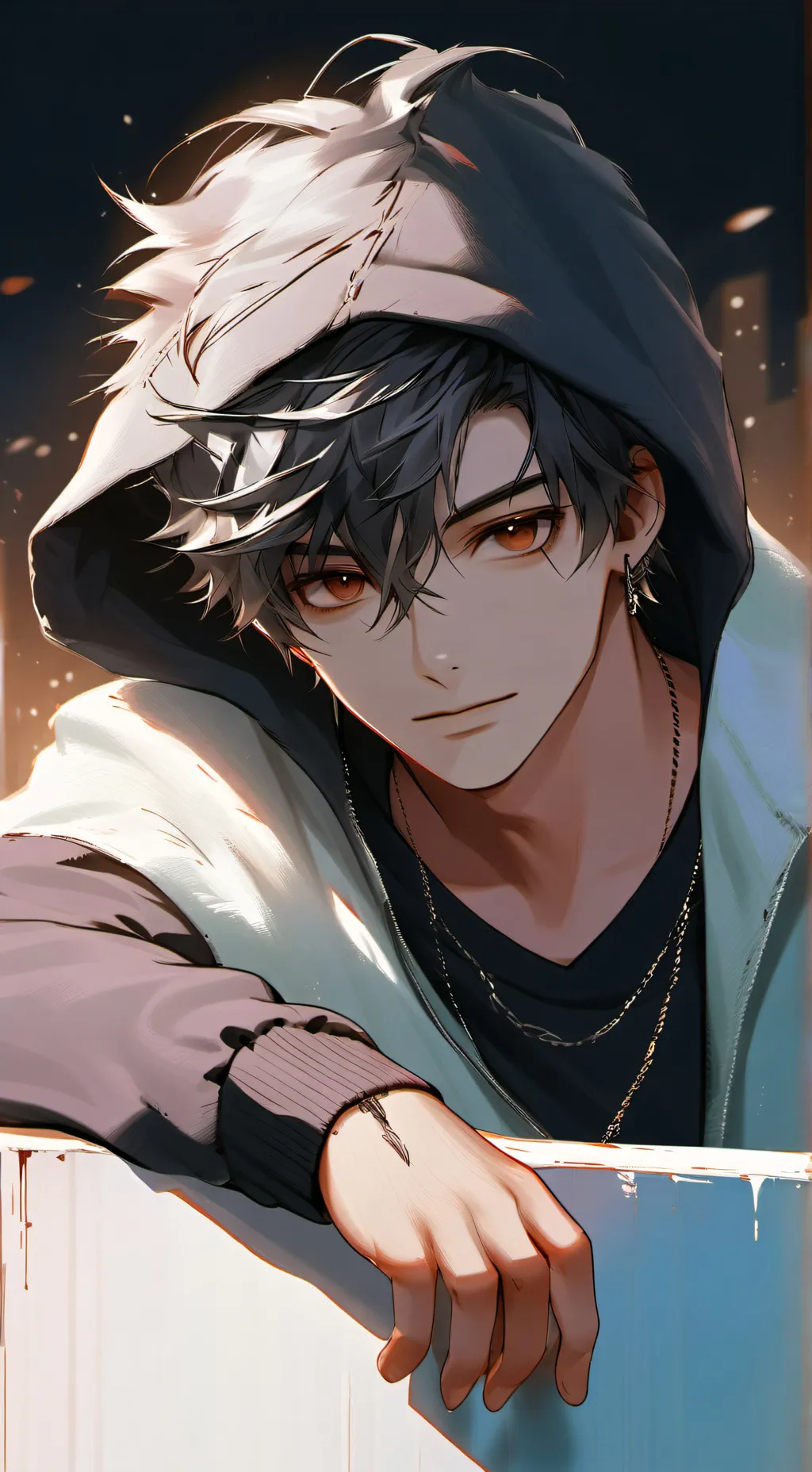 ai character: Adrian background