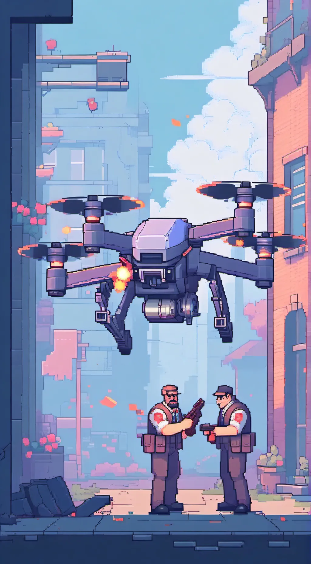 ai character: MD VS TF2 background