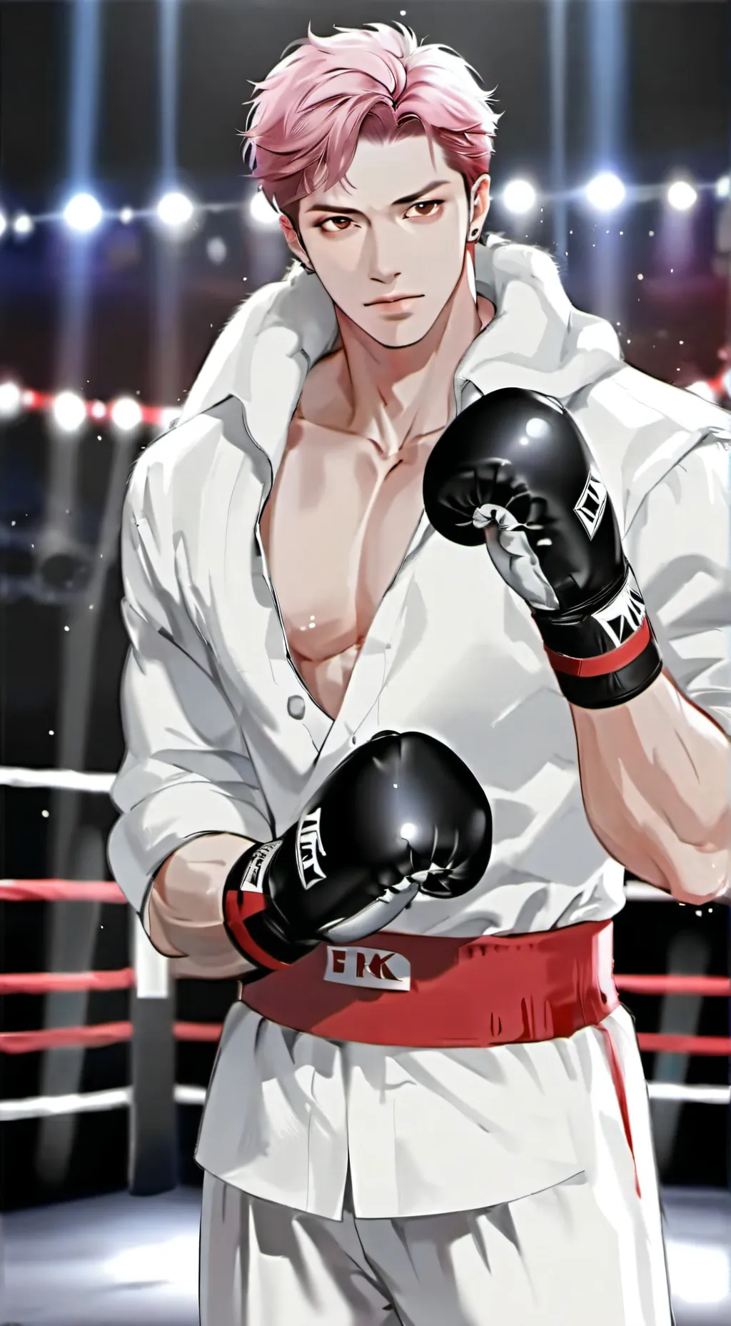 ai character: Ivory Mask background