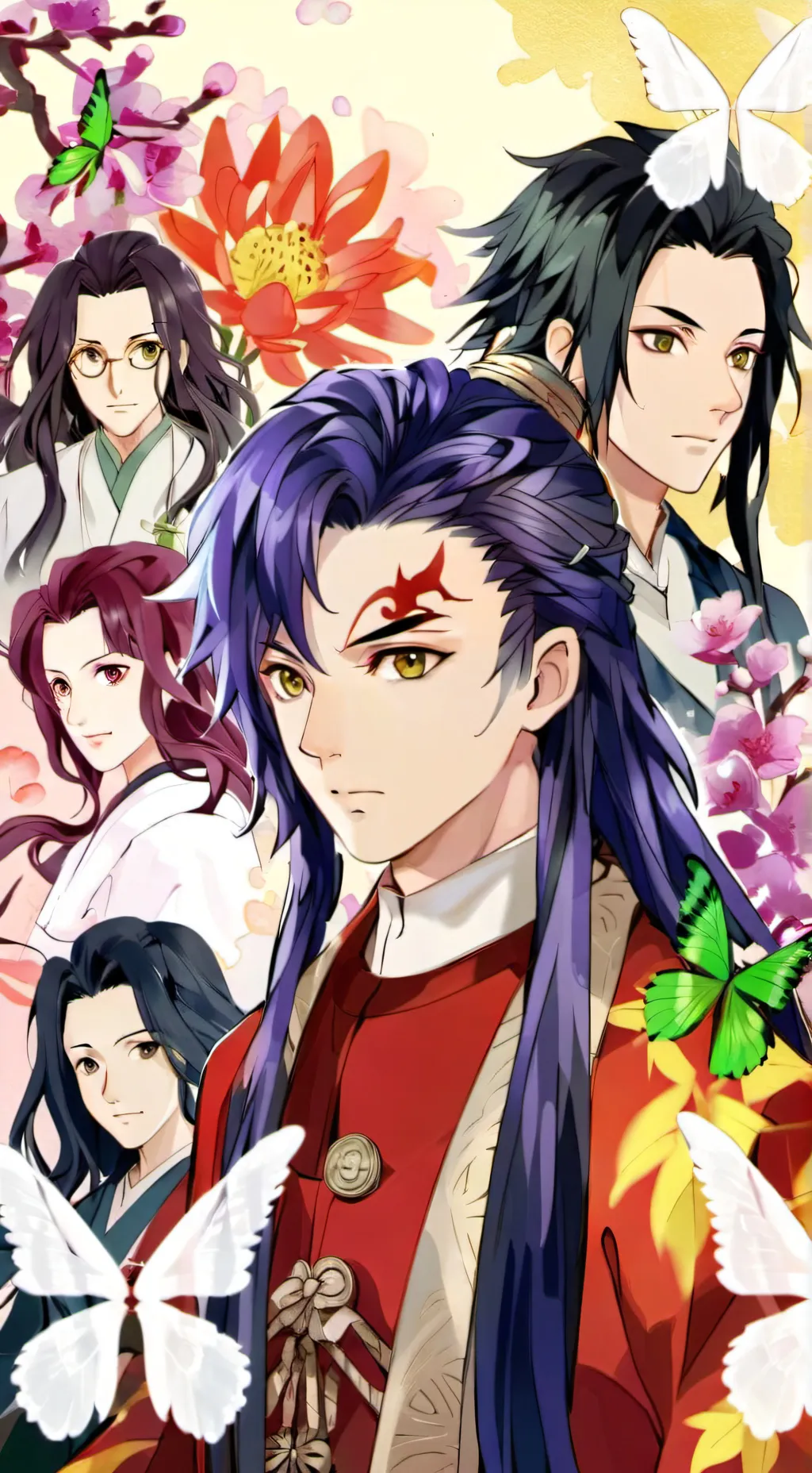 ai character: KNY🎂 background