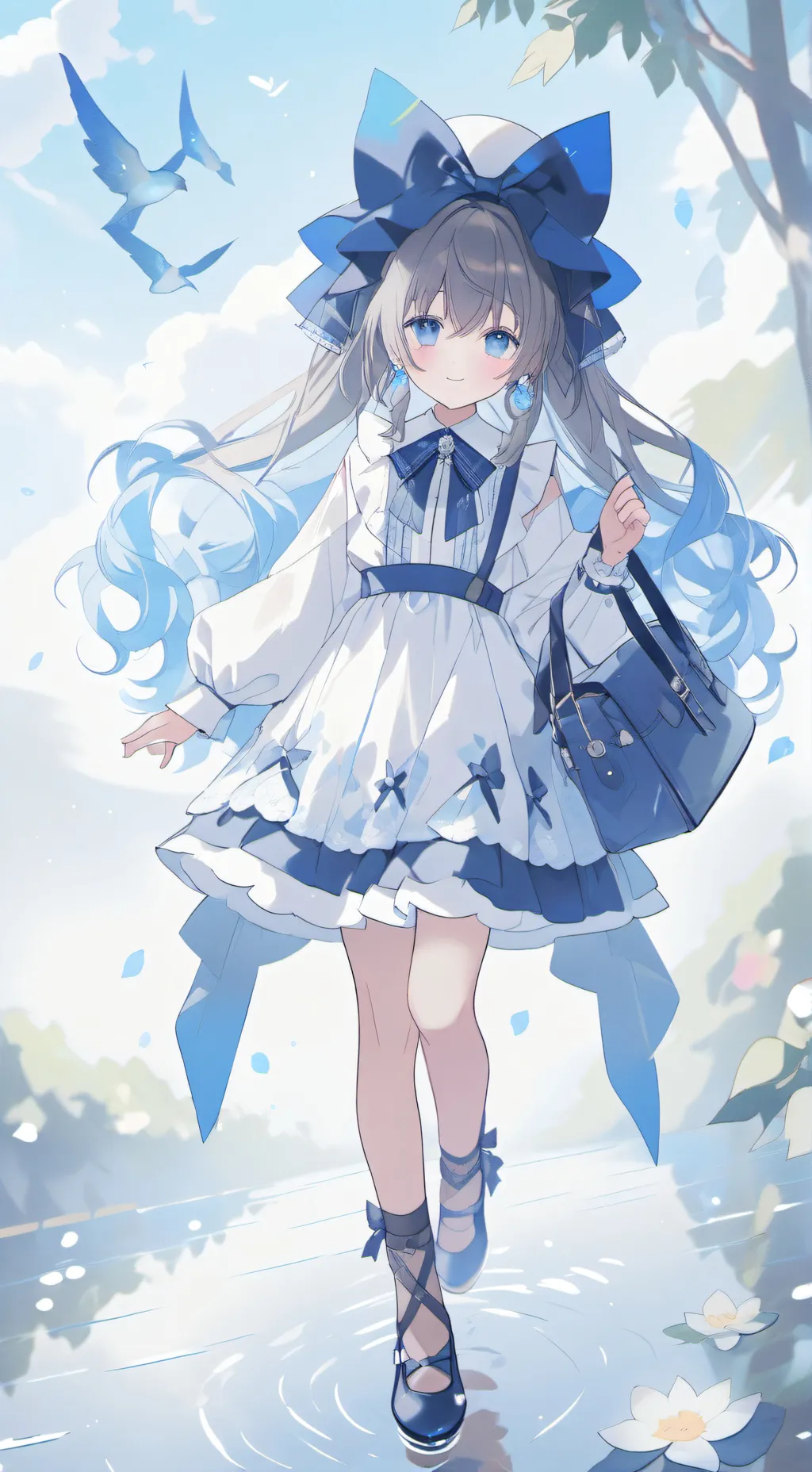 ai character: Izzy background
