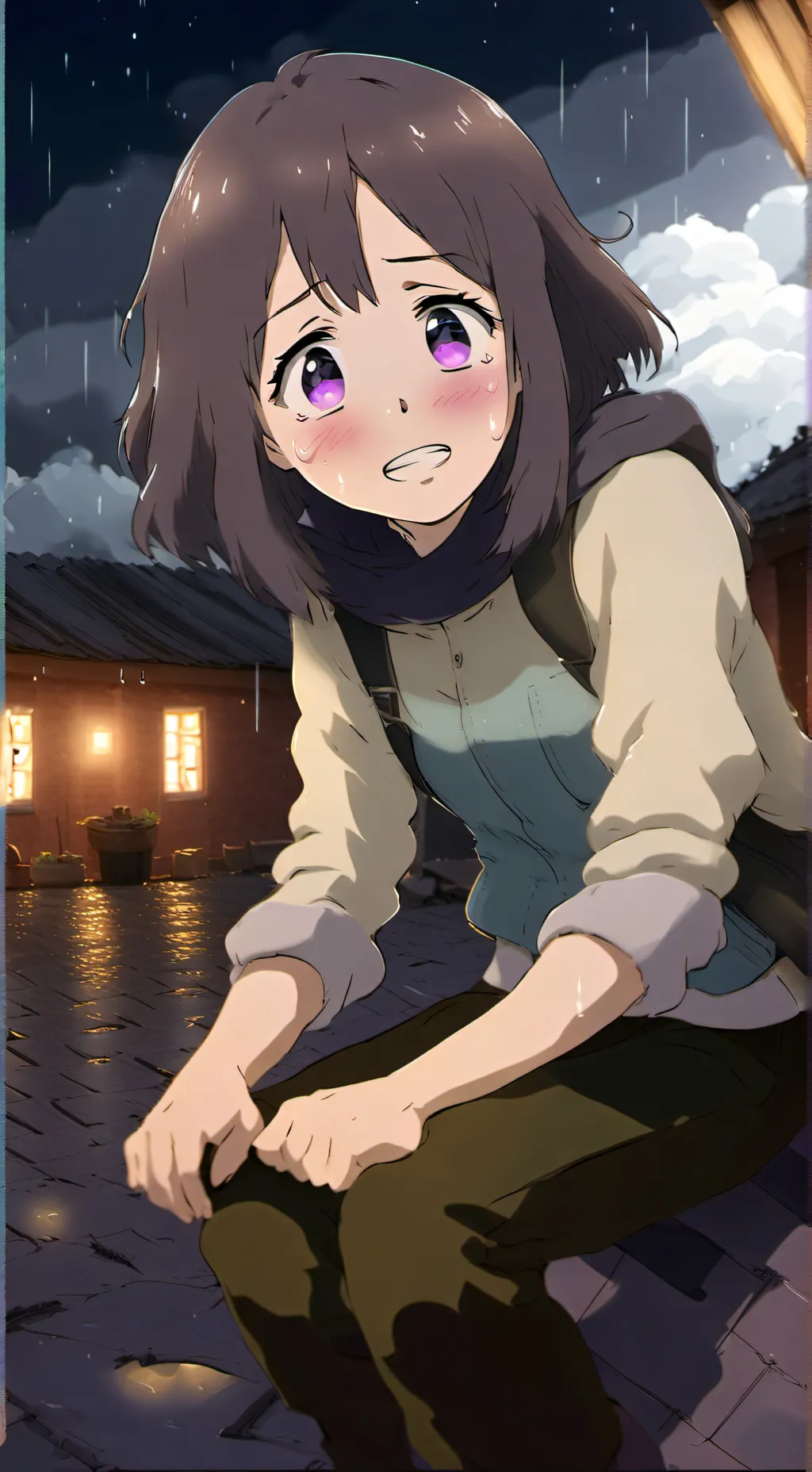 ai character: Sary Lumo. background