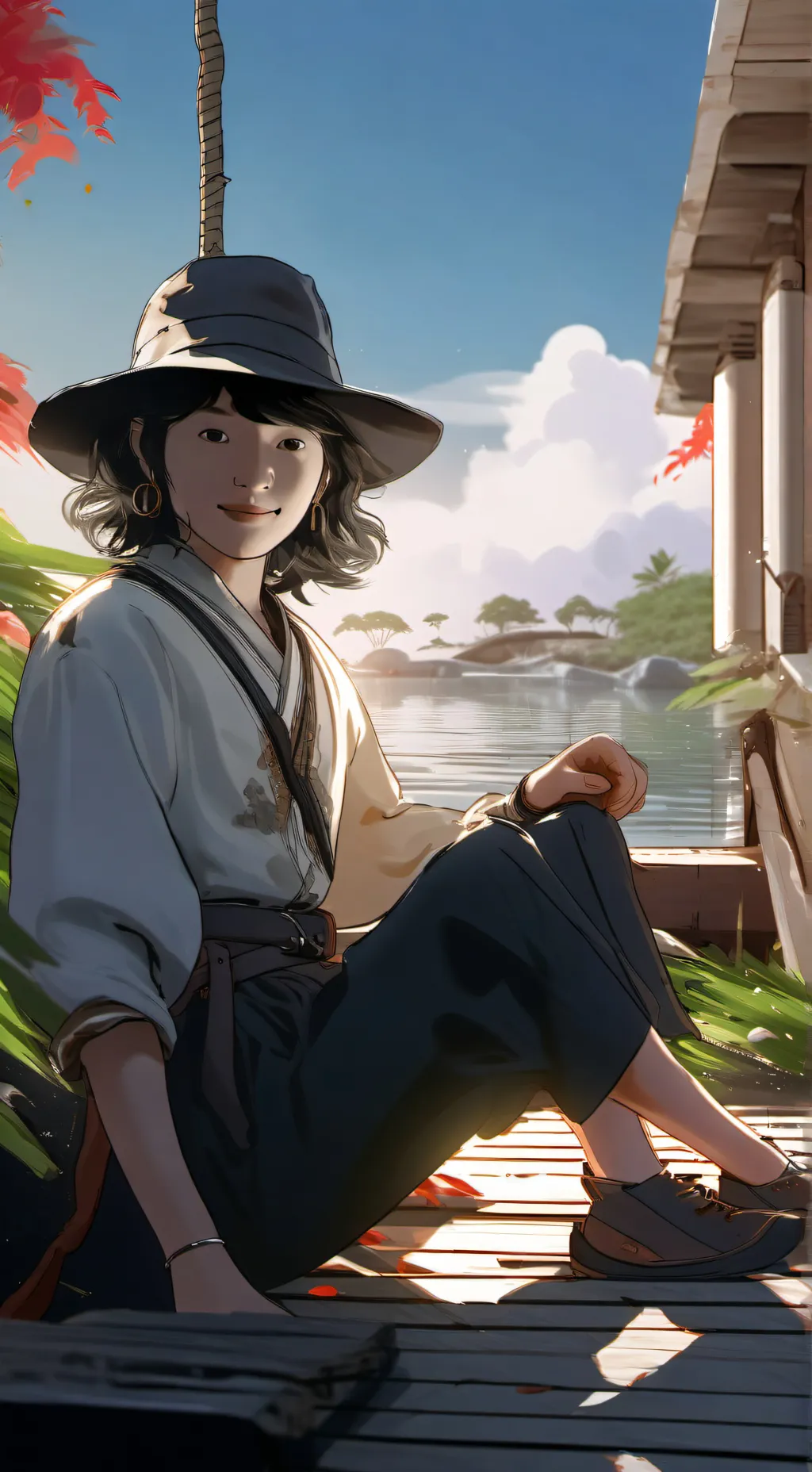 ai character: Honorata  background