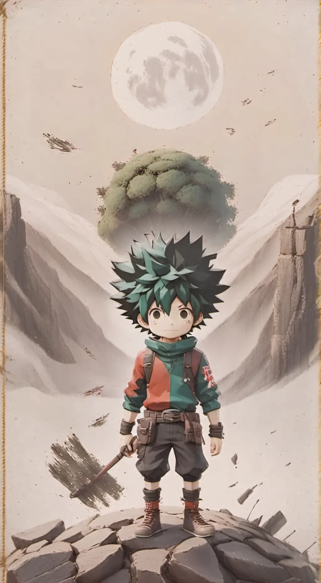 ai character: mha 2 background