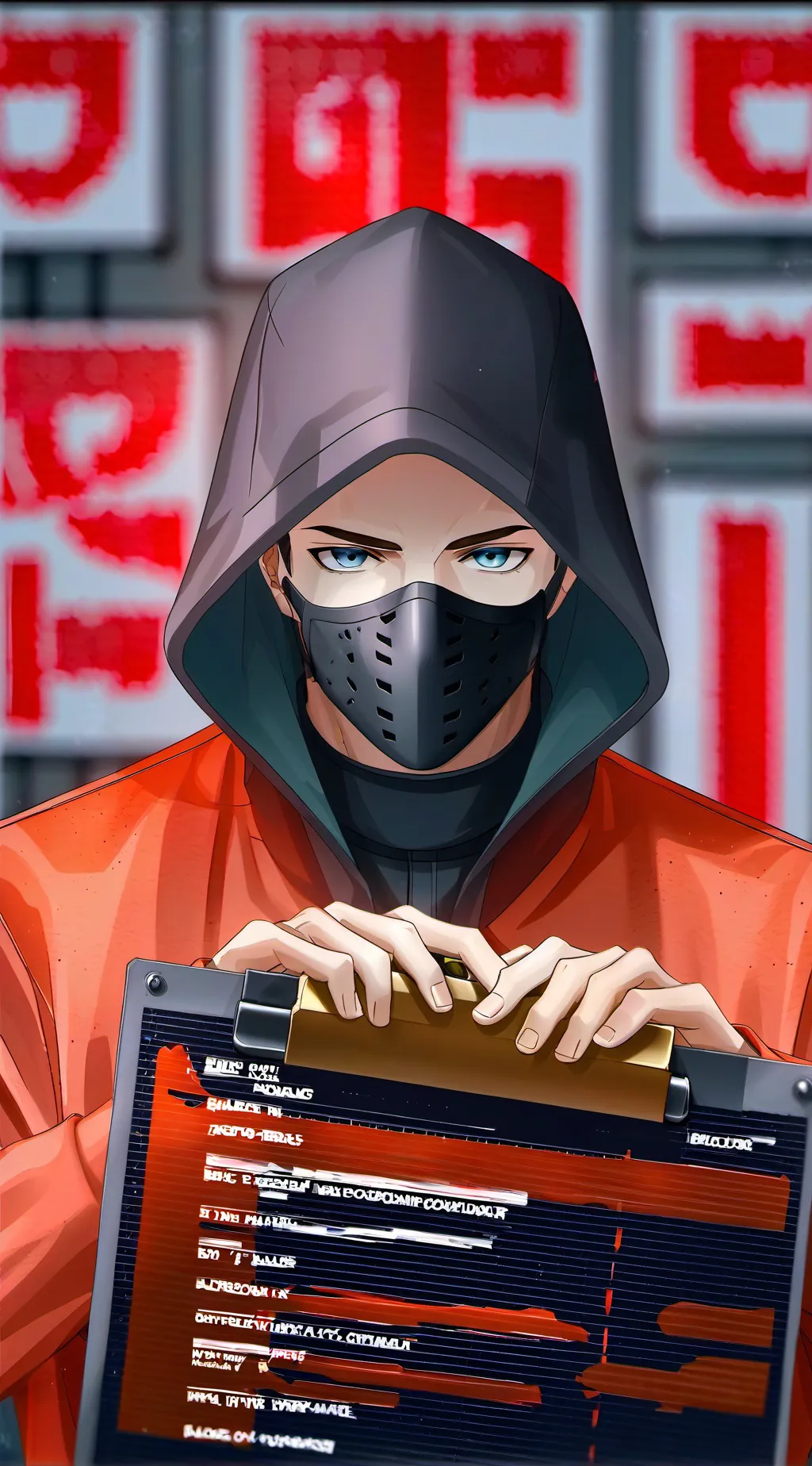 ai character: Frontman background
