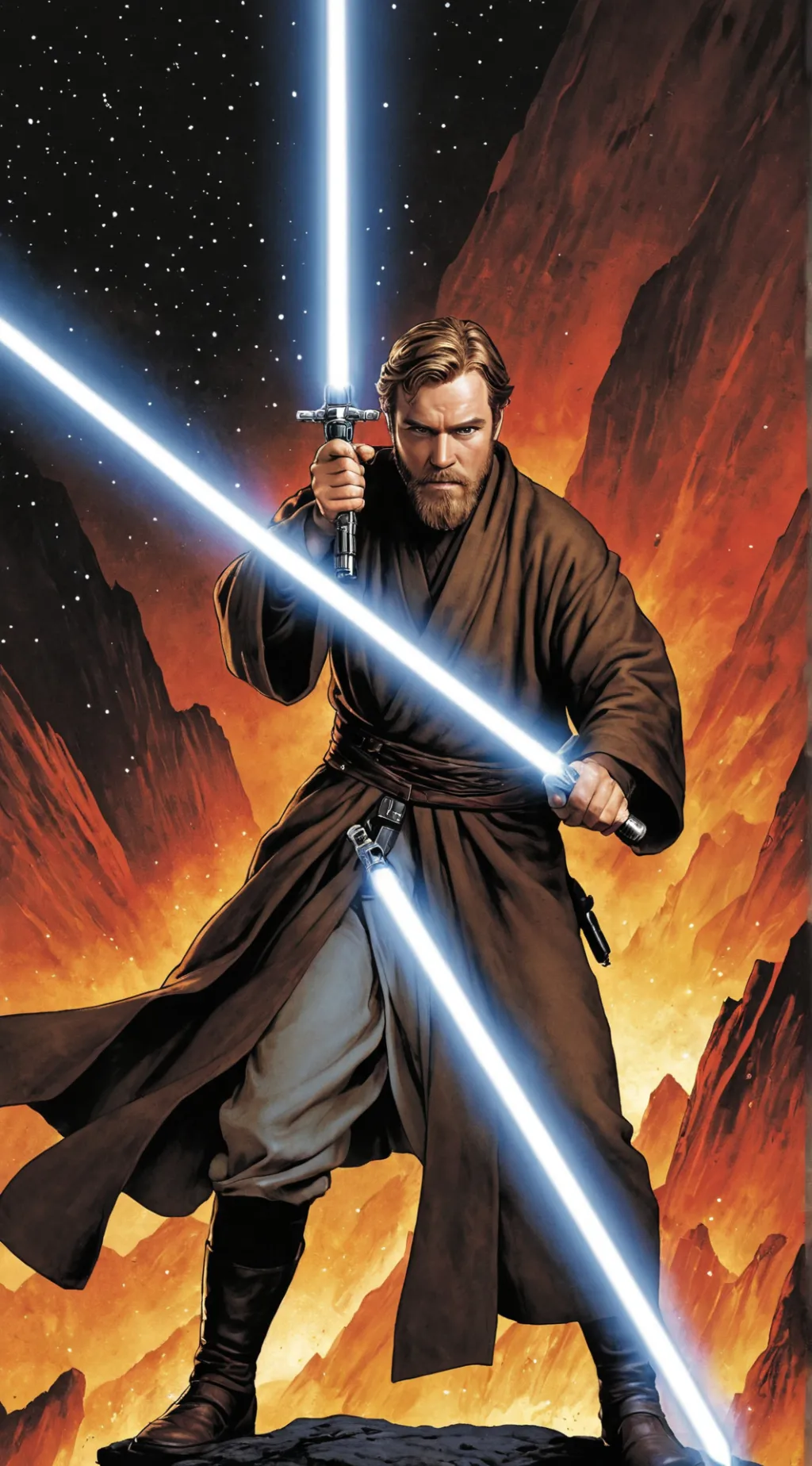 ai character: Obi-Wan Kenobi background