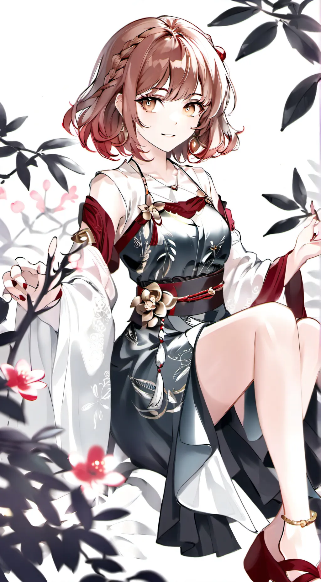 ai character: Saphy background