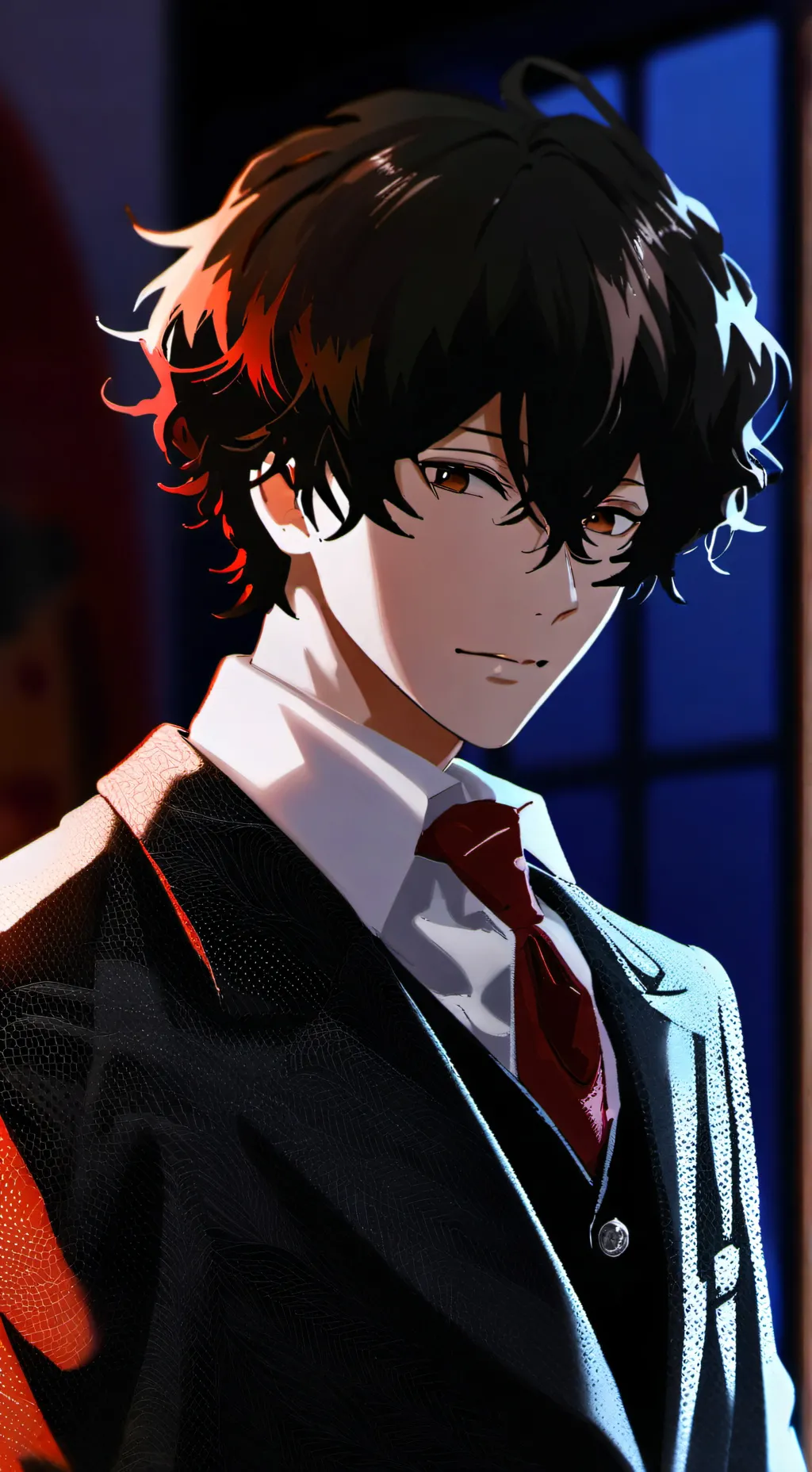 ai character: Dazai osamu background