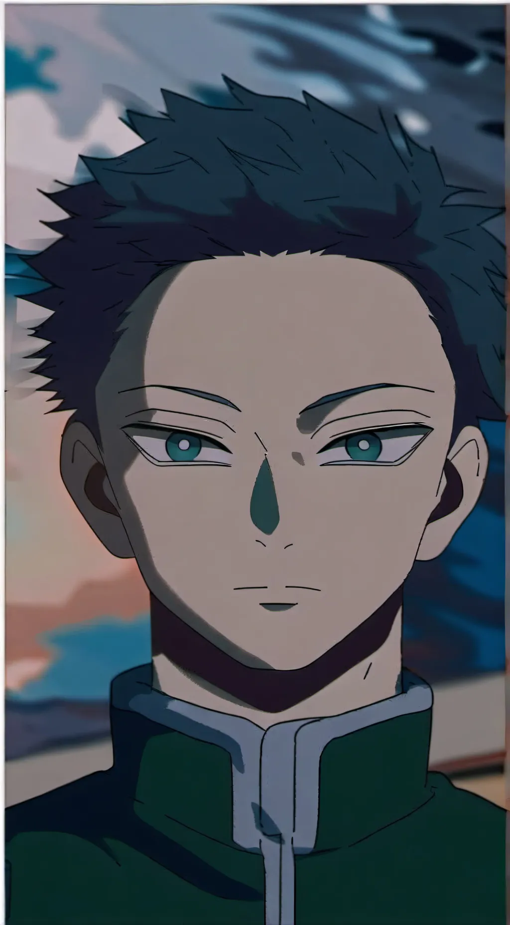 ai character: hakuji  background