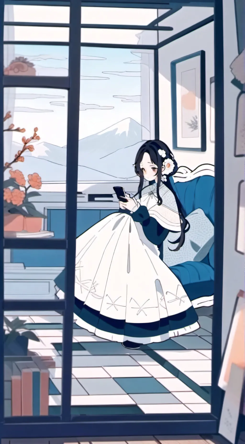 ai character: me..? background