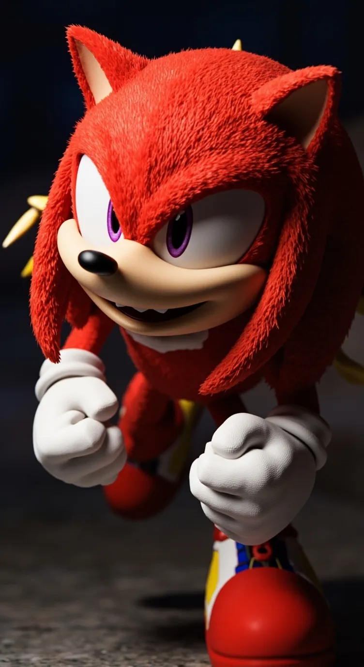 ai character: knuckles  background