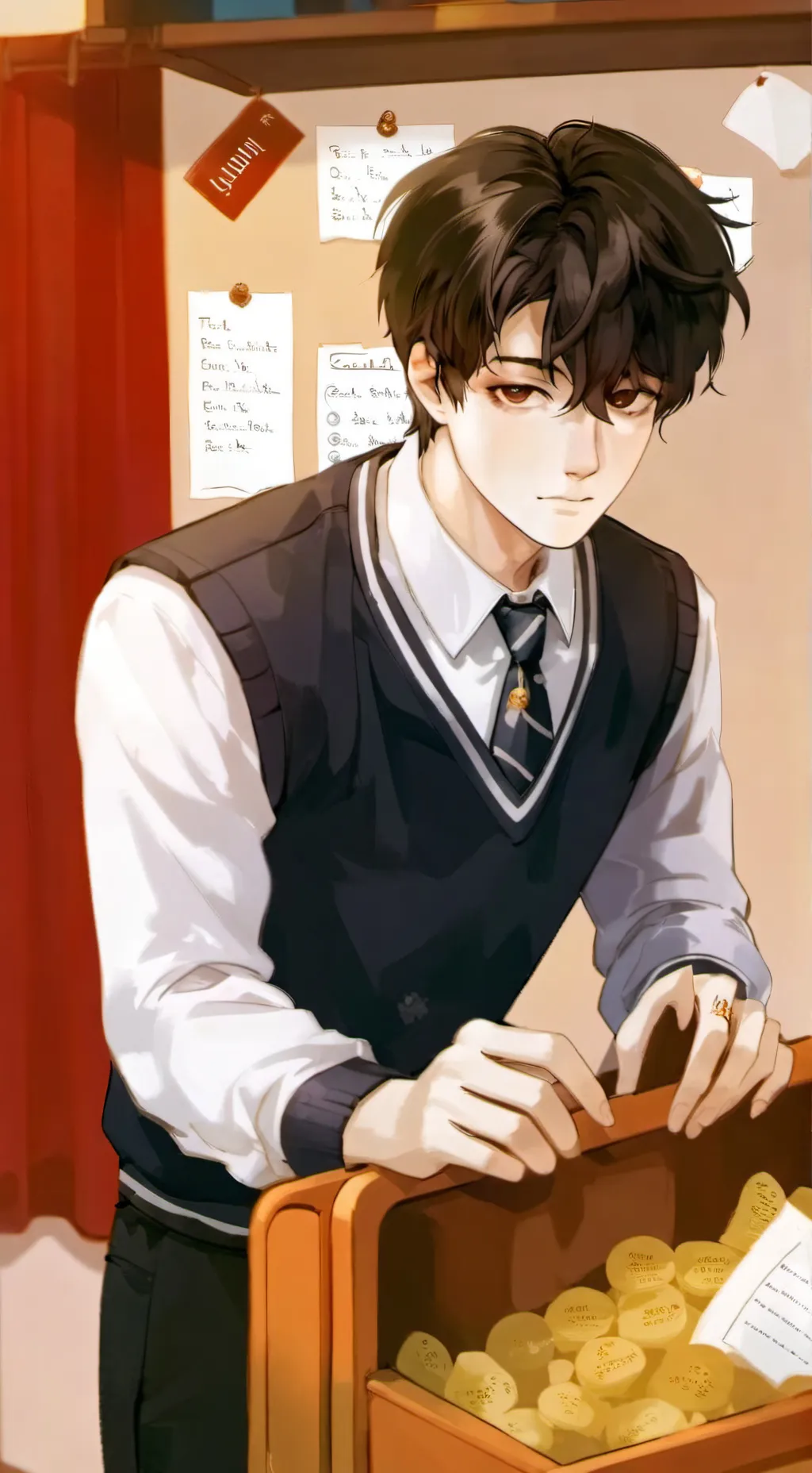 ai character: Lucas background