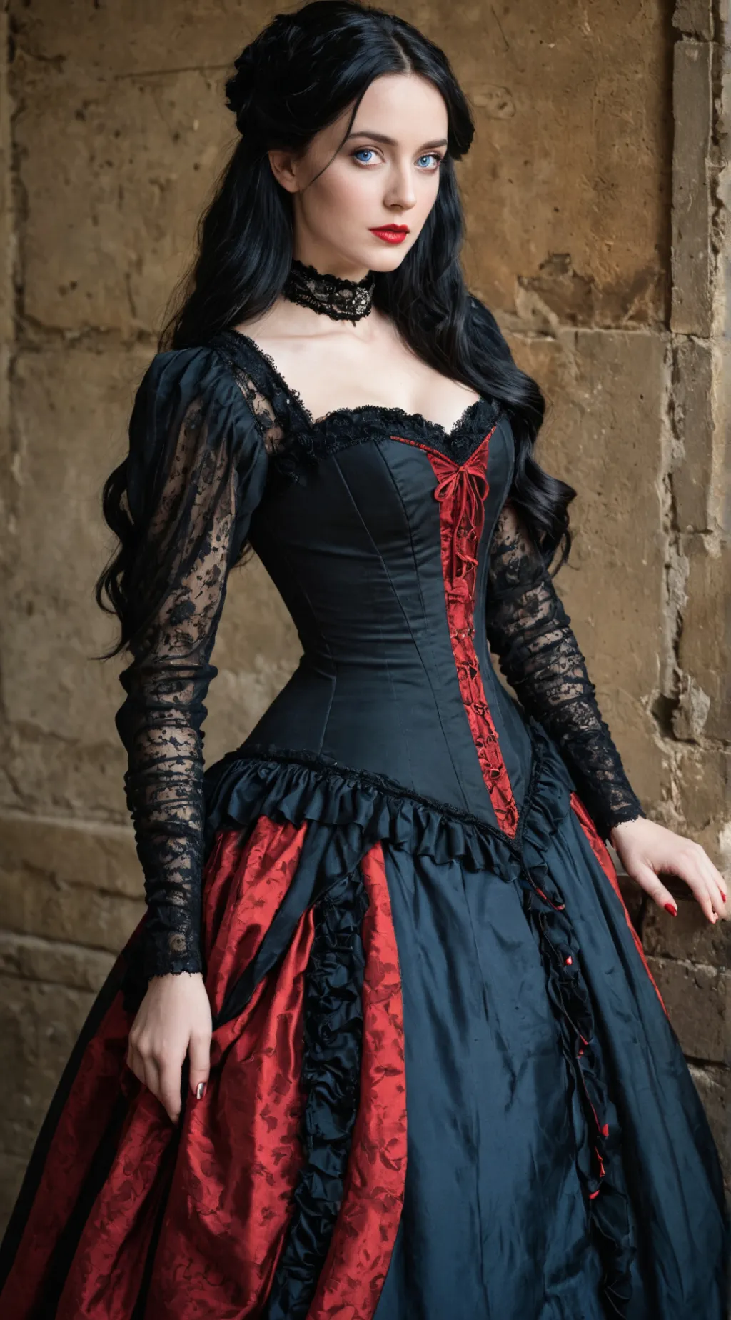 ai character: Ravenia background