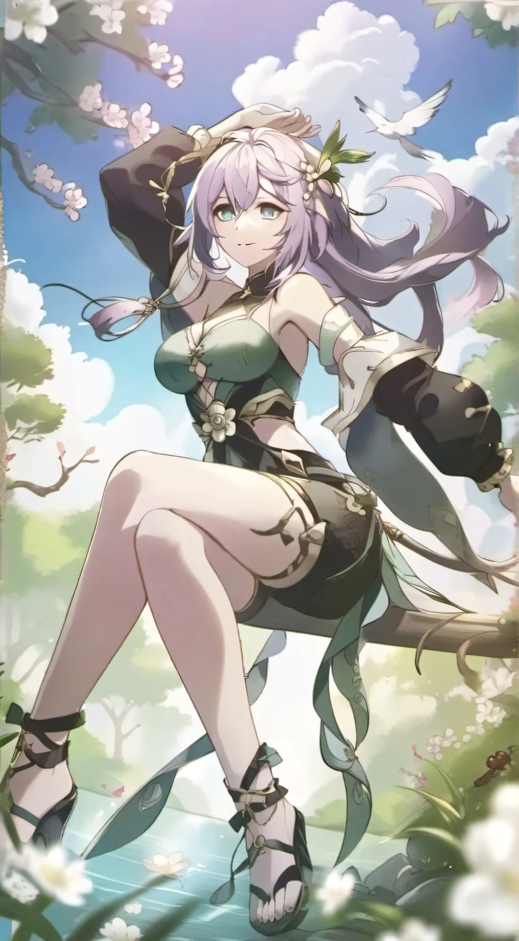 ai character: Canley  background