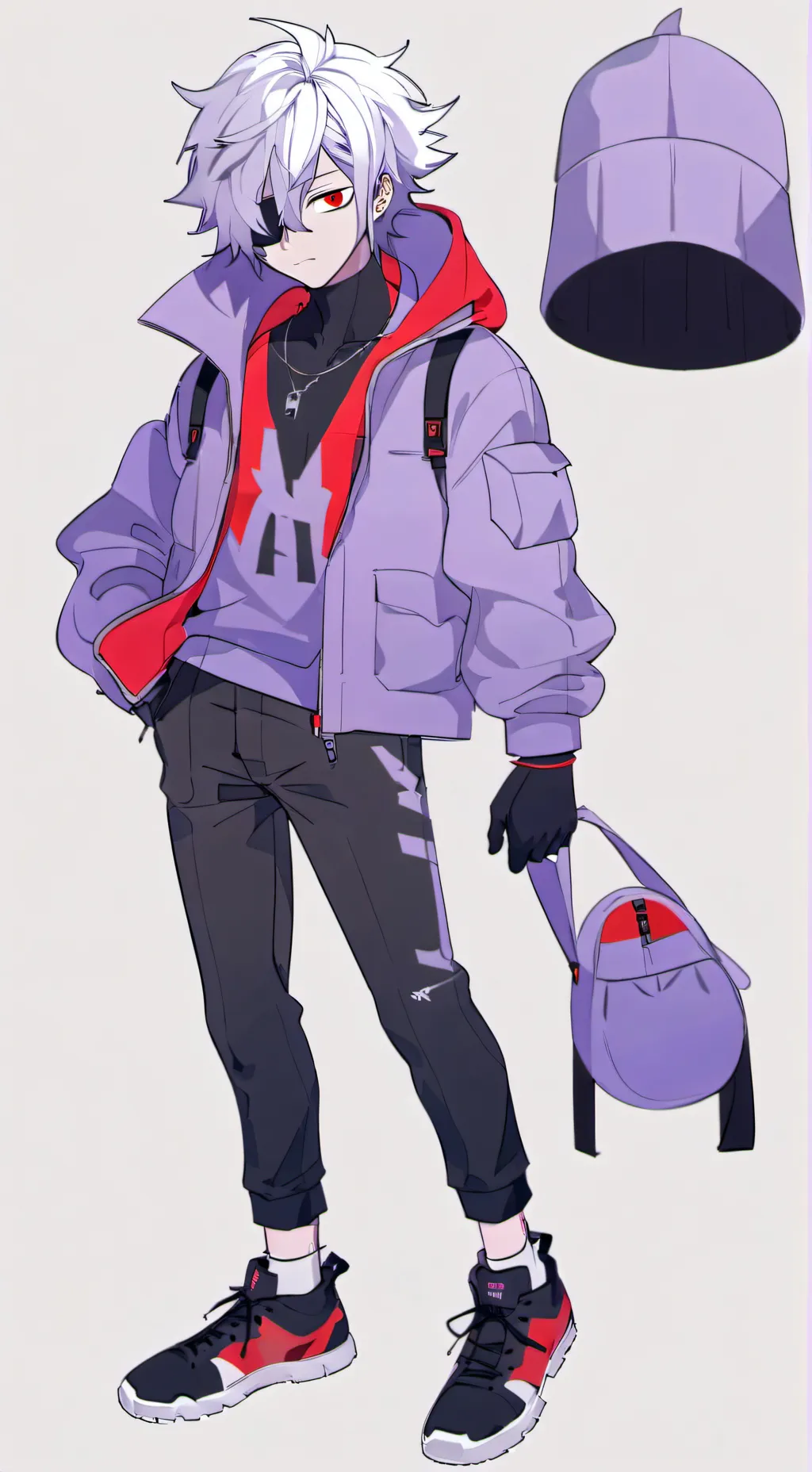 ai character: mha corrupto background