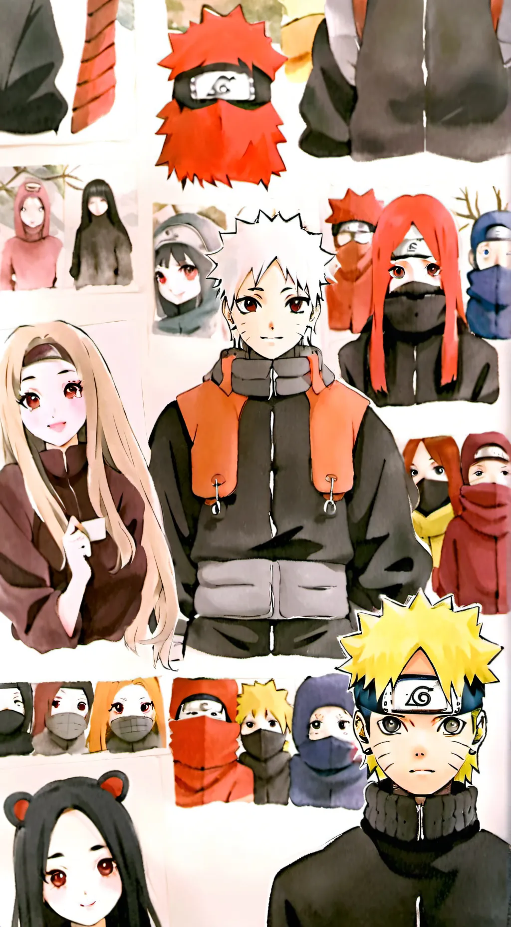 ai character: Naruto rpg background