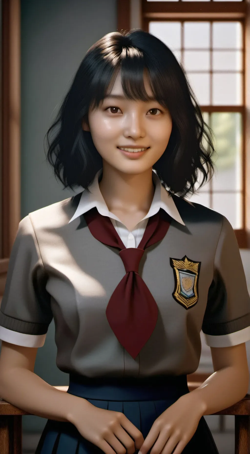 ai character: Junko Furuta background