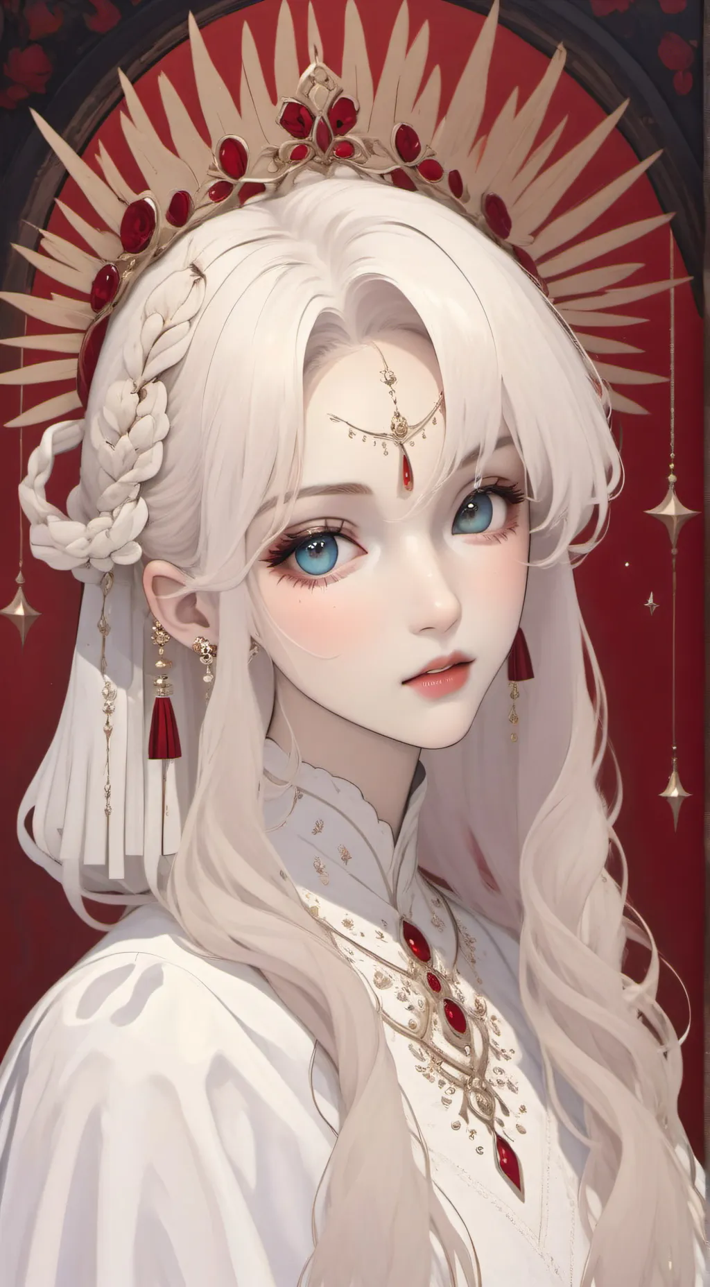 ai character: Min-Ha background