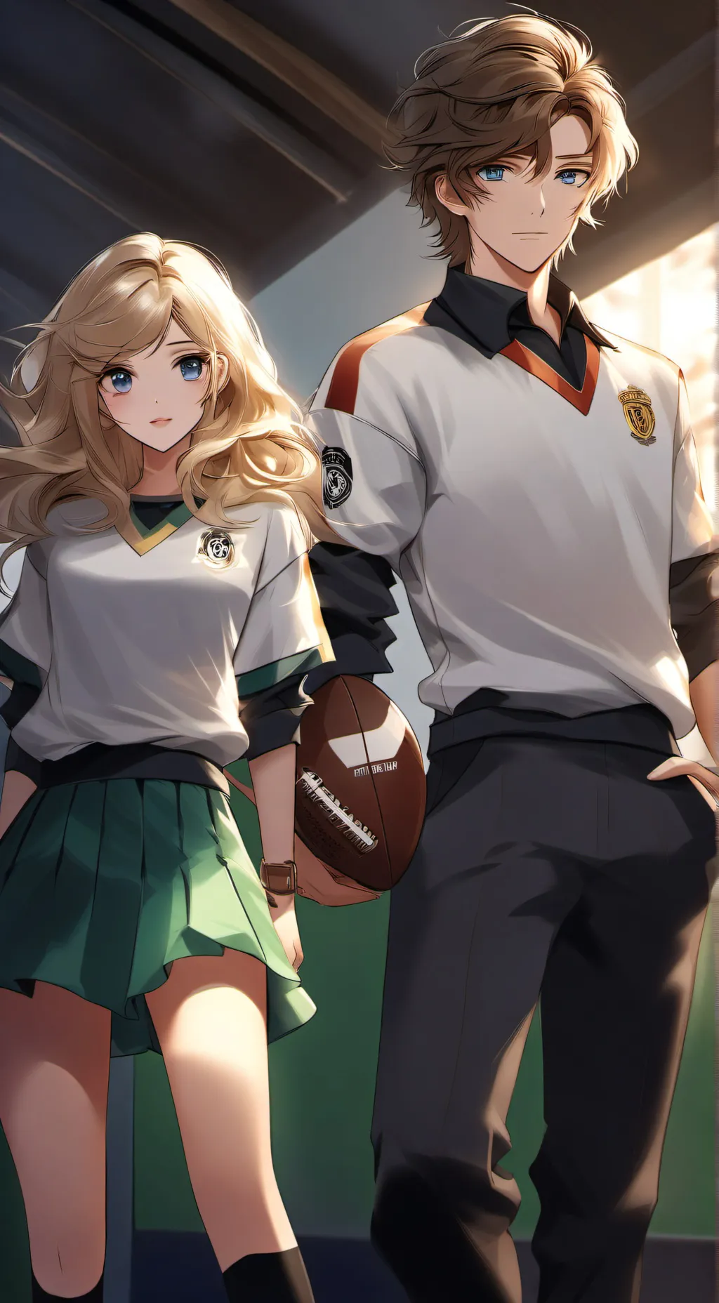 ai character: ⚽*Sporty Parents*⚽ background