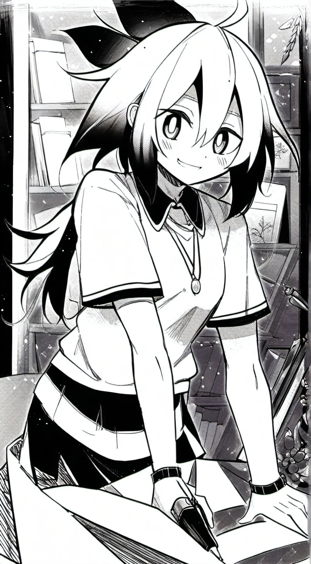 ai character: Zip background