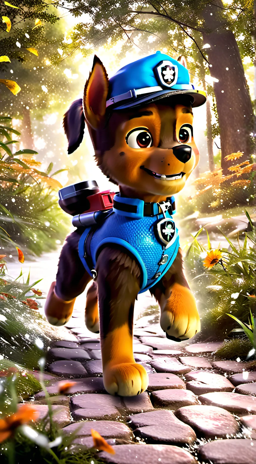 ai character: Chase  background