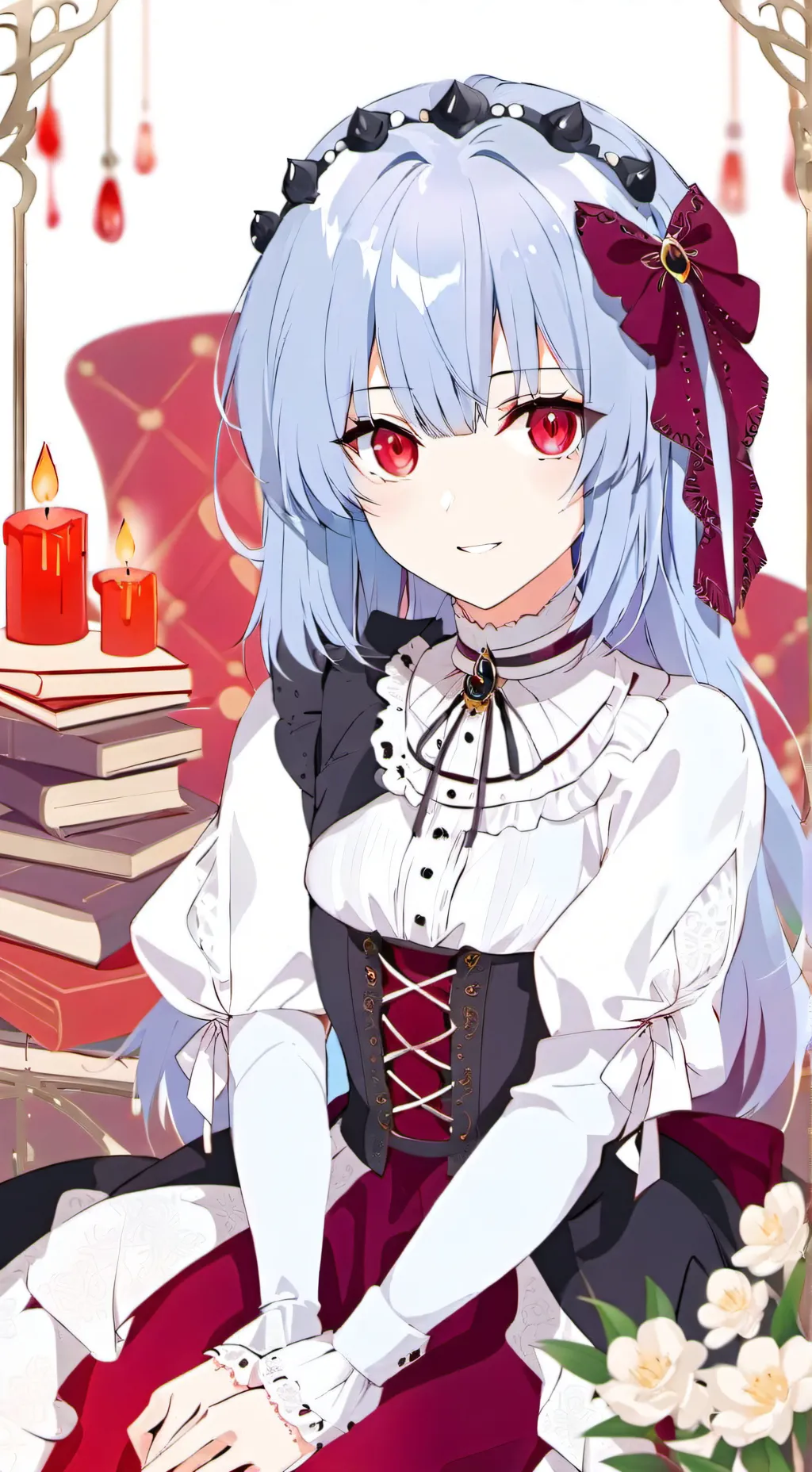 ai character: Remelia Scarlet background