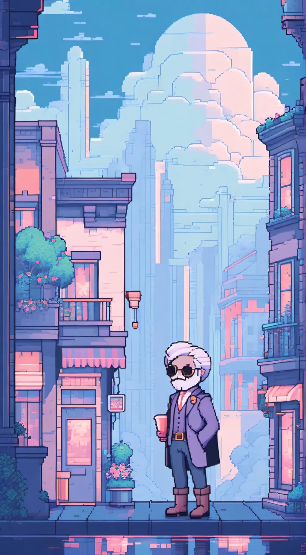 ai character: Dandy's World background