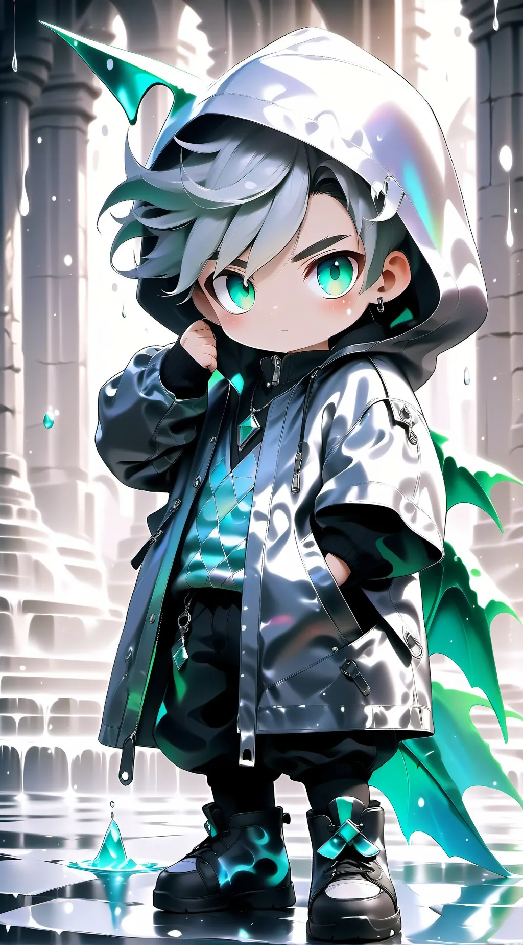 ai character: Demos Slayer 😚 background