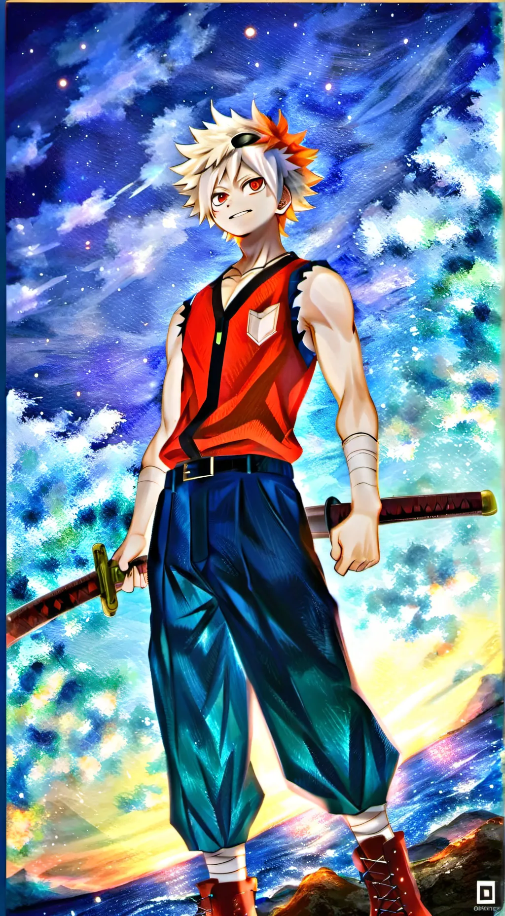 ai character: mha bakugo *fr*🇫🇷 background