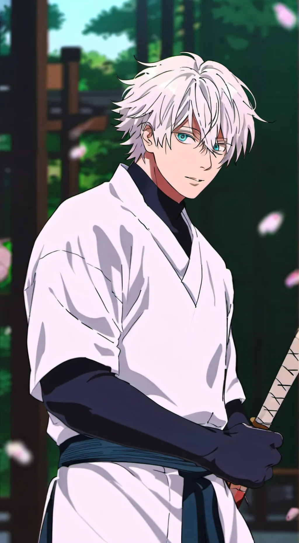 ai character: gojo satoru background