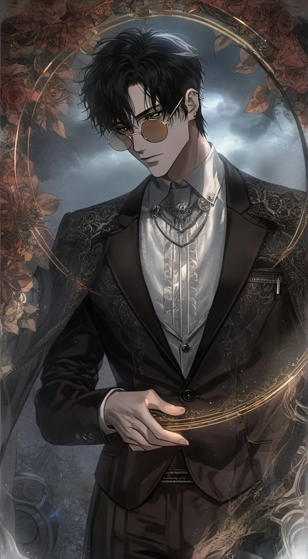 ai character: Manson background