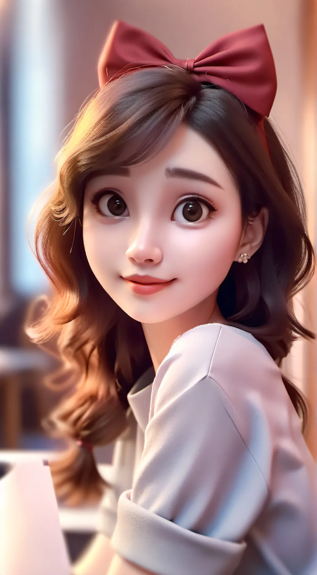 ai character: ~Hattie~ background