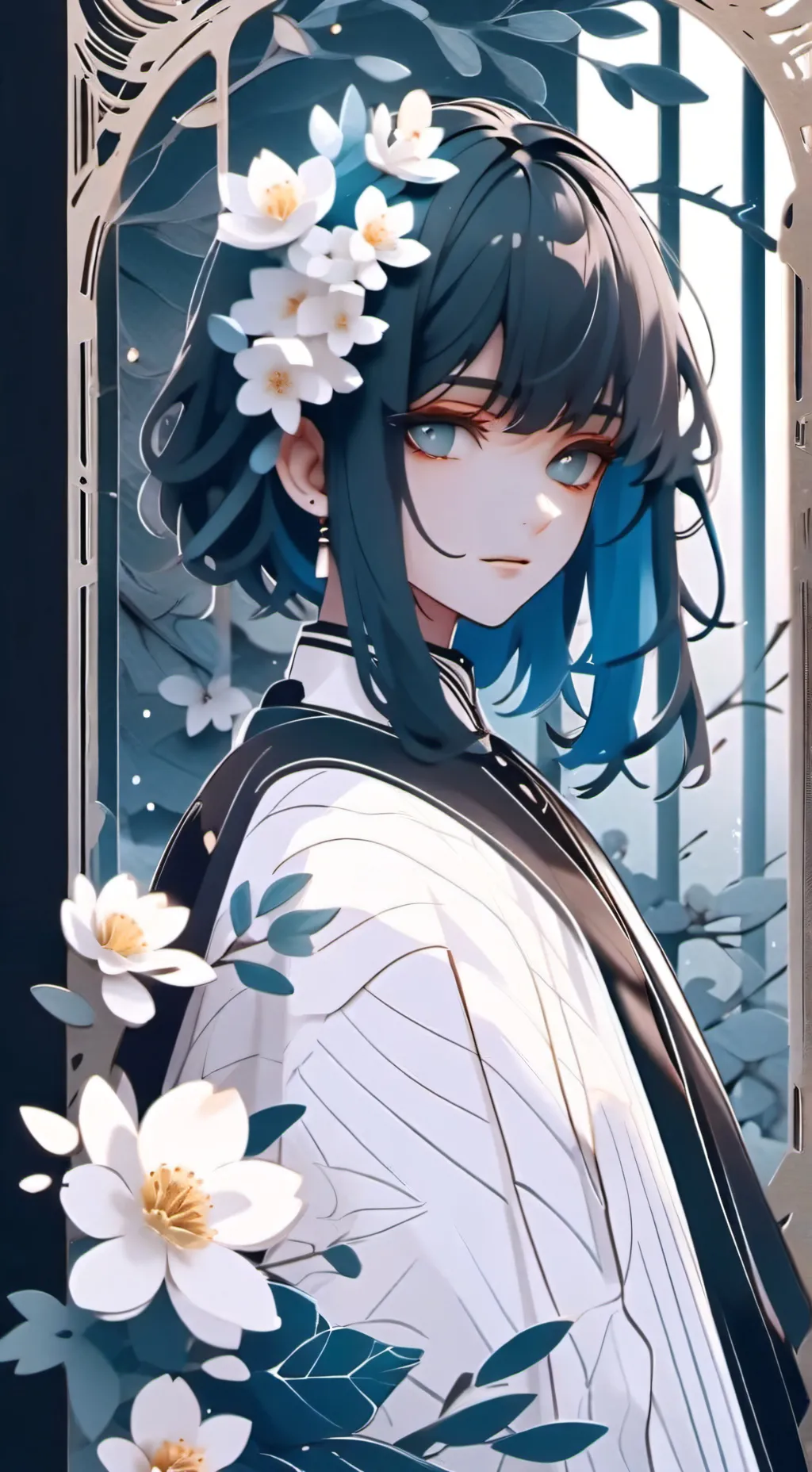 ai character: Sleepover with Mui background