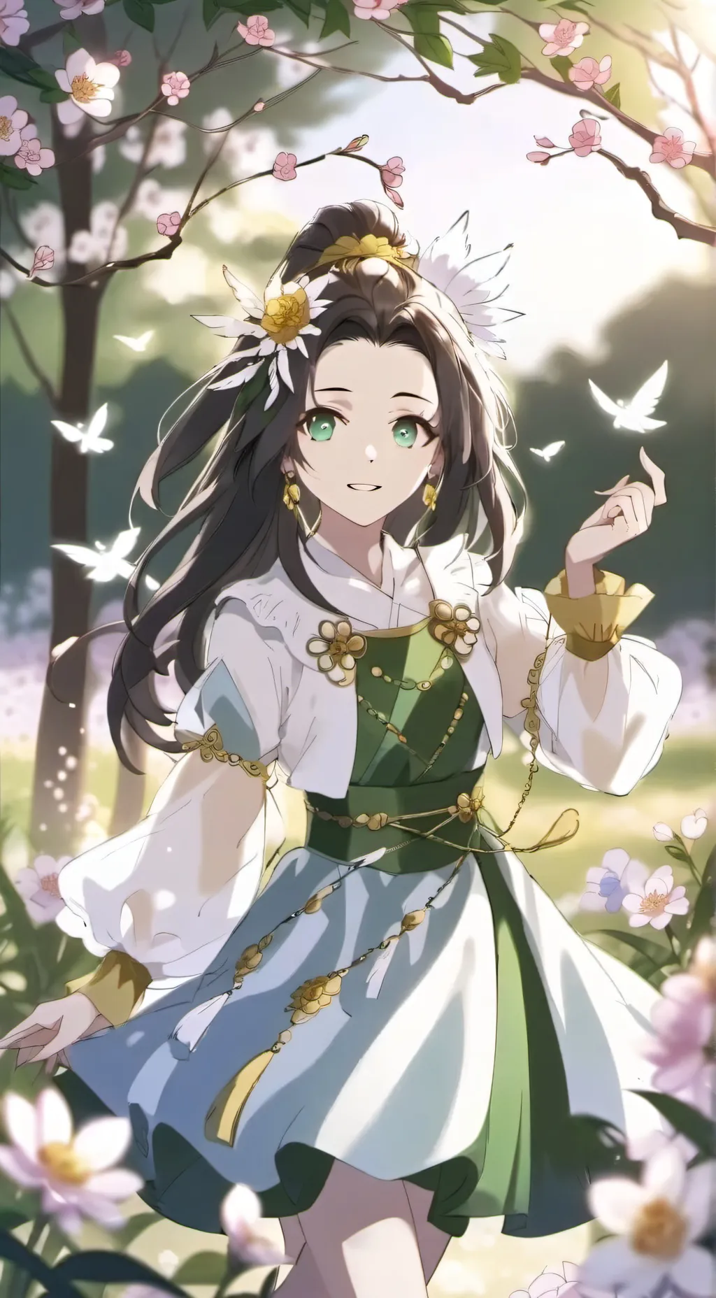 ai character: vineria  background