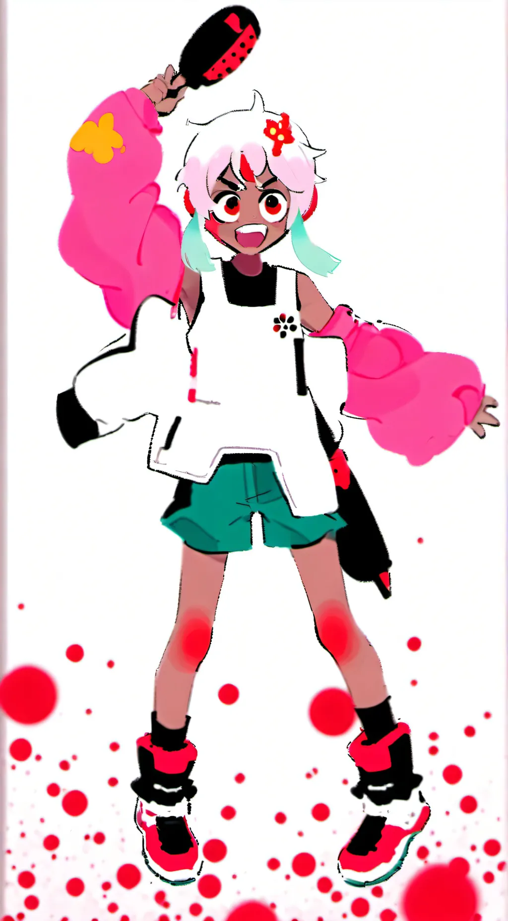 ai character: DW LOVES U background
