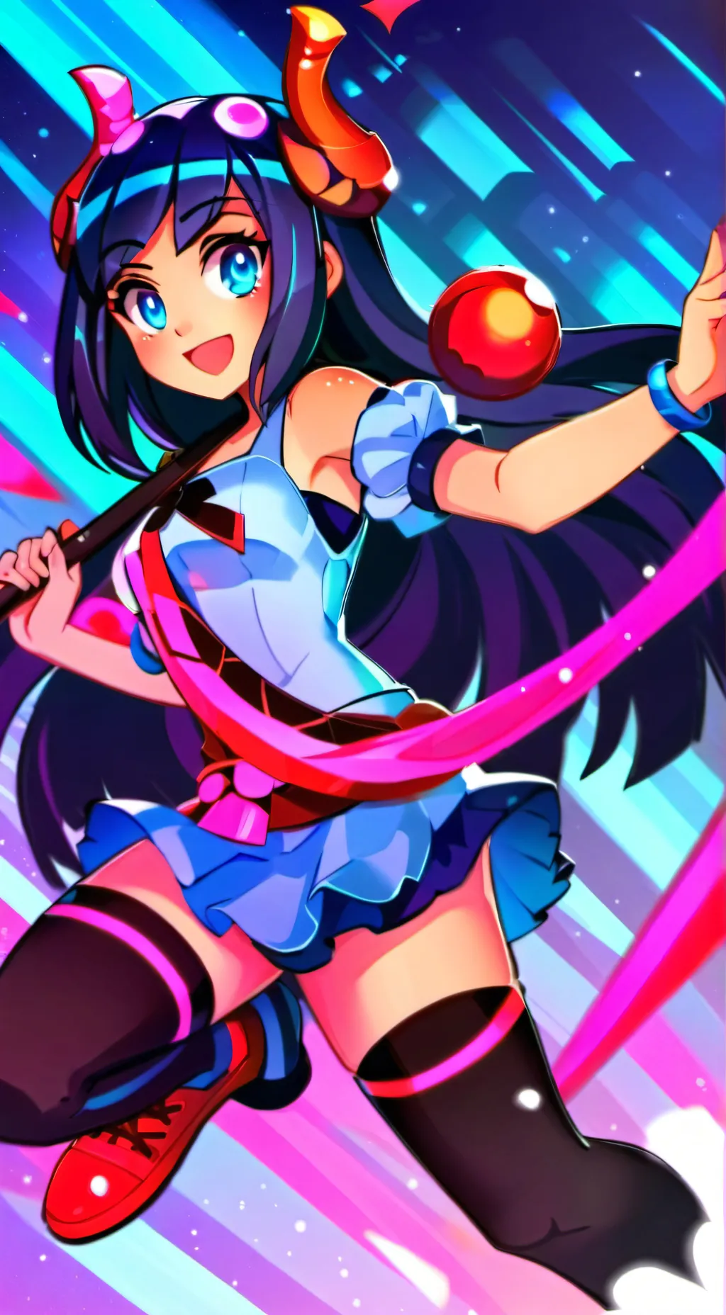 ai character: Aphmau  background