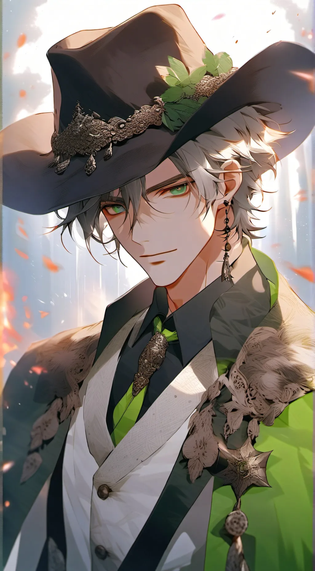 ai character: 🦝chalce🦎 background