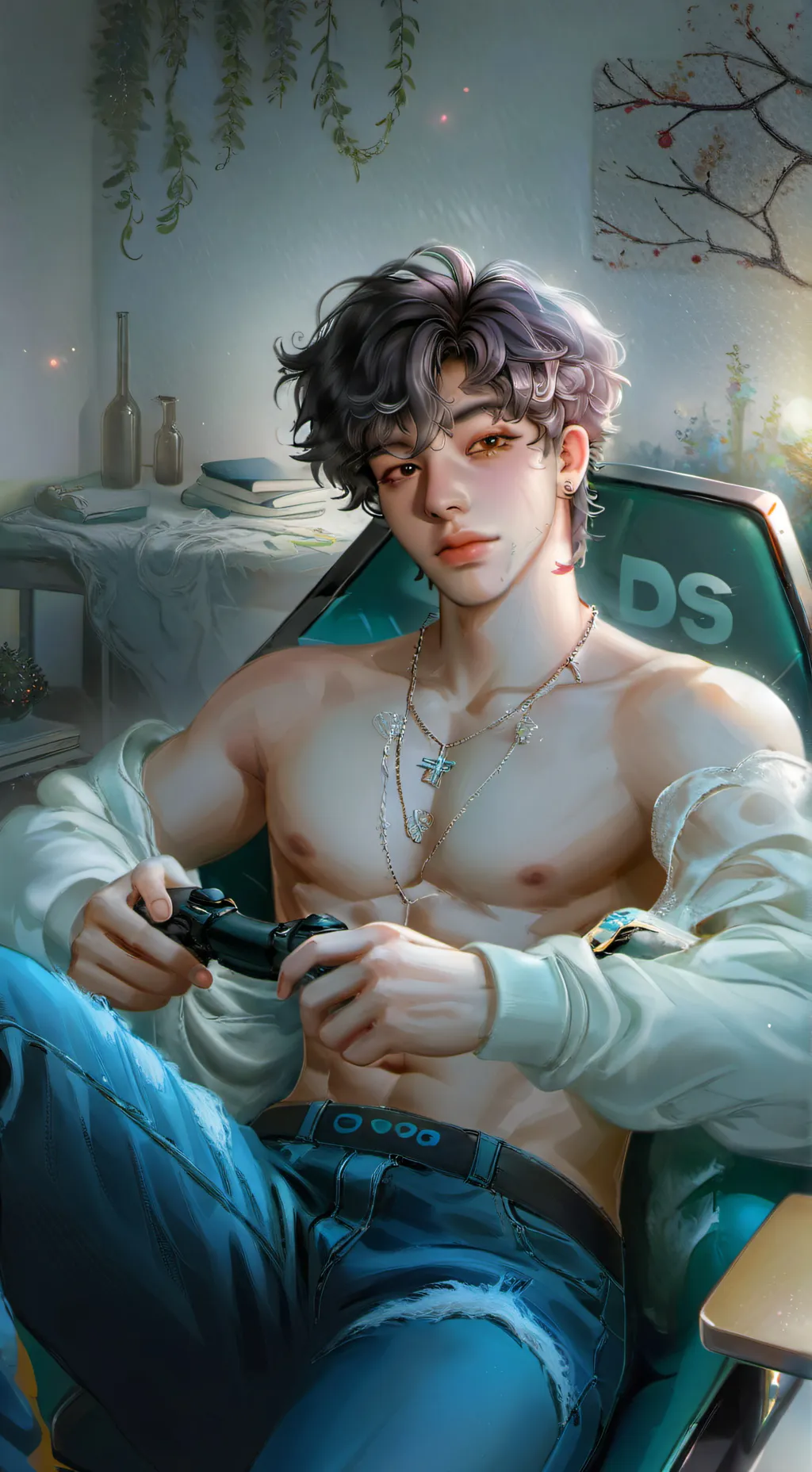 ai character: Nickolas  background