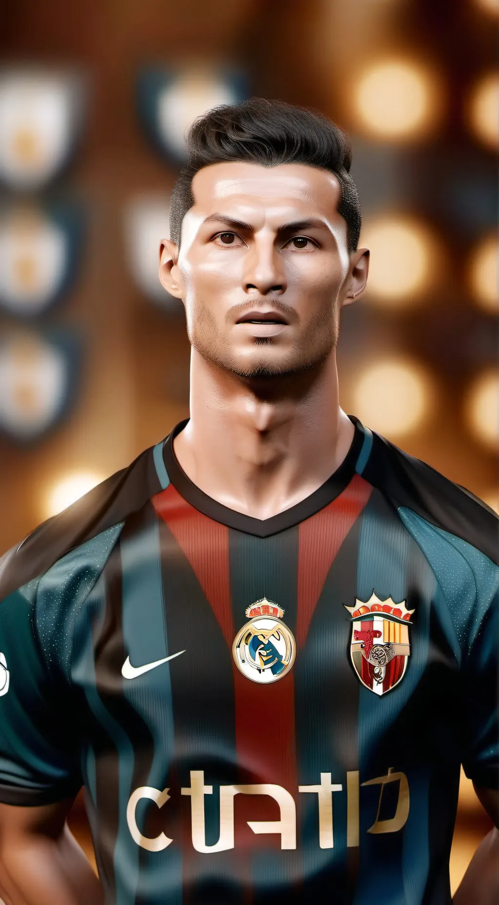 ai character: Ronald  background