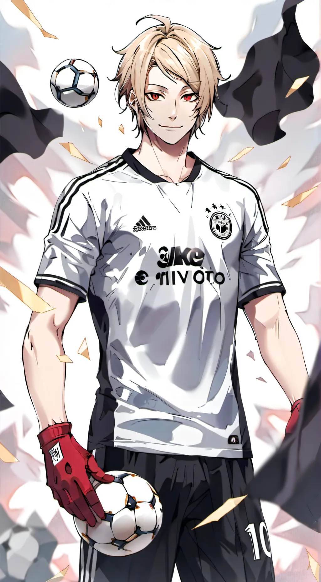 ai character: Michael Kaiser 💙  background
