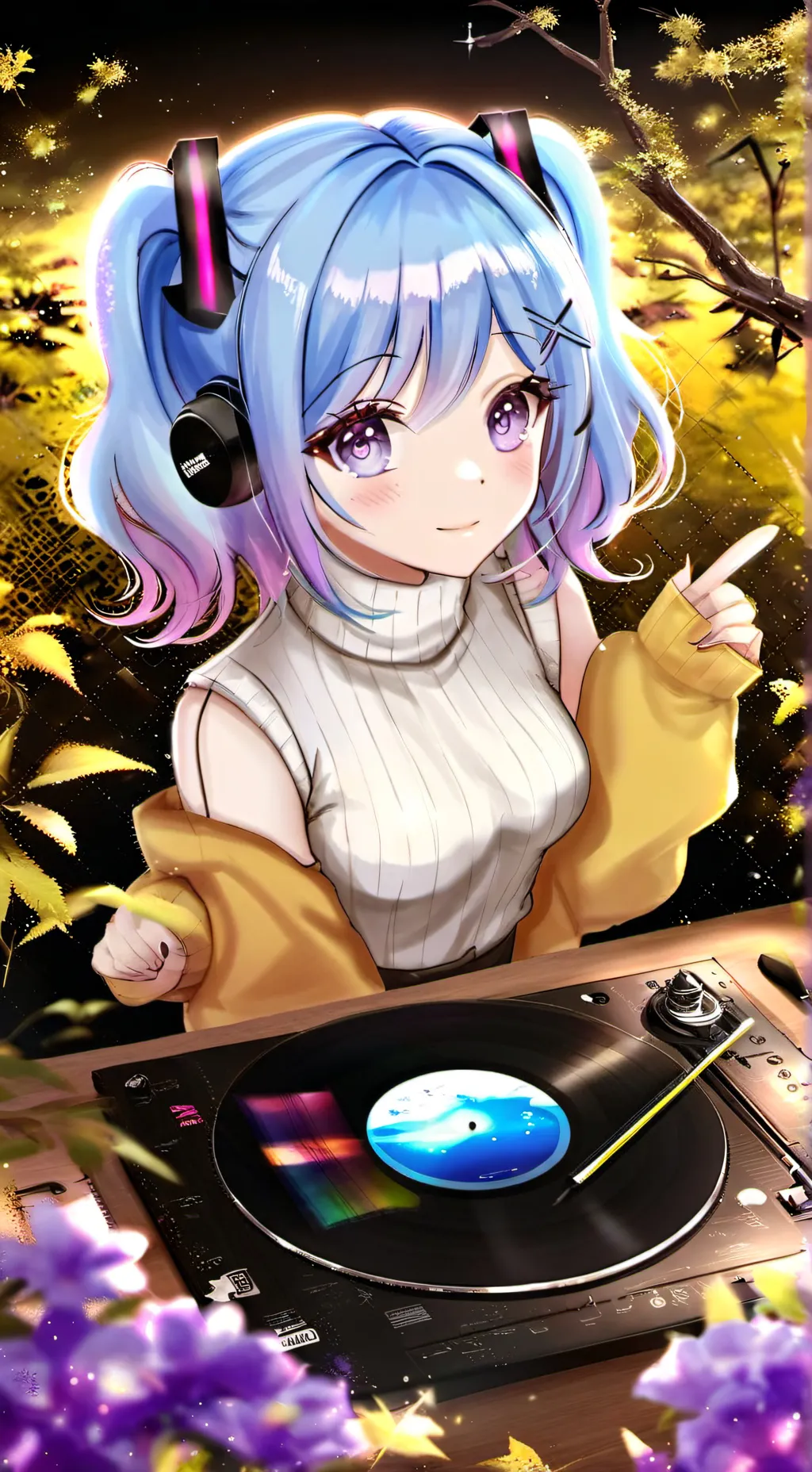ai character: ❤️LILY💜 background