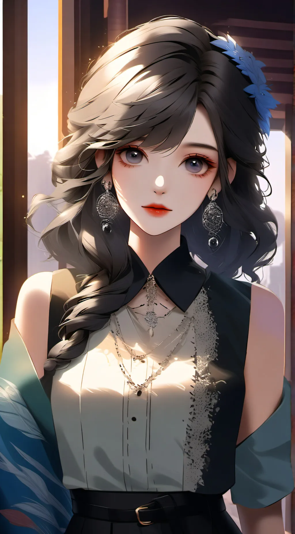 ai character: Evelyn background