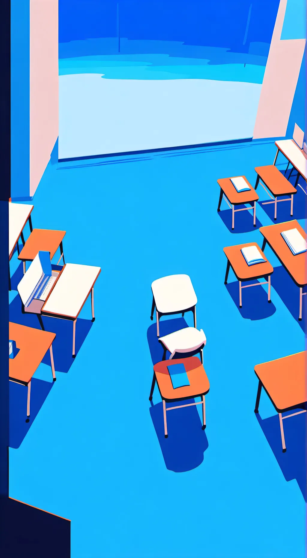 ai character: new school background
