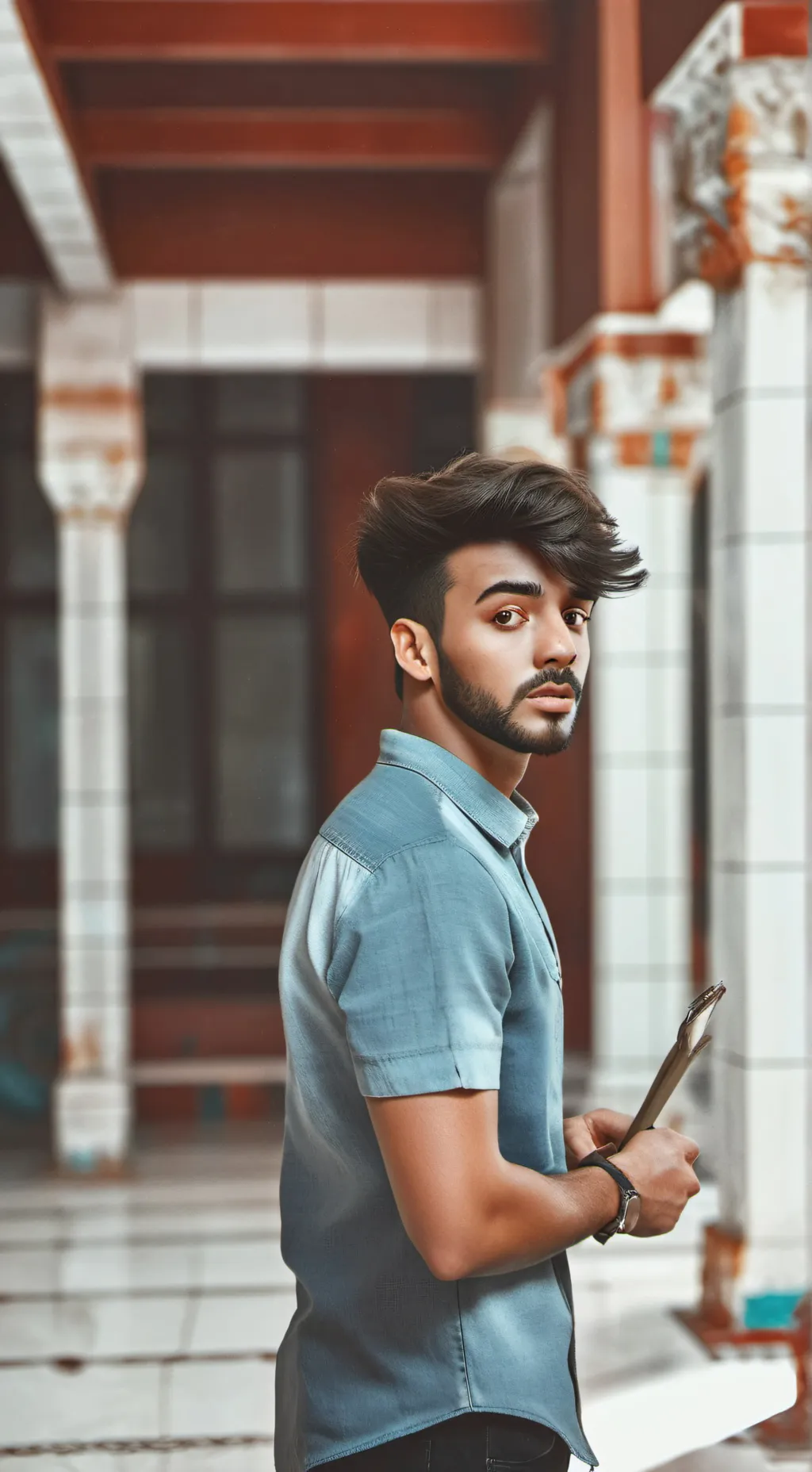 ai character: Fede  background