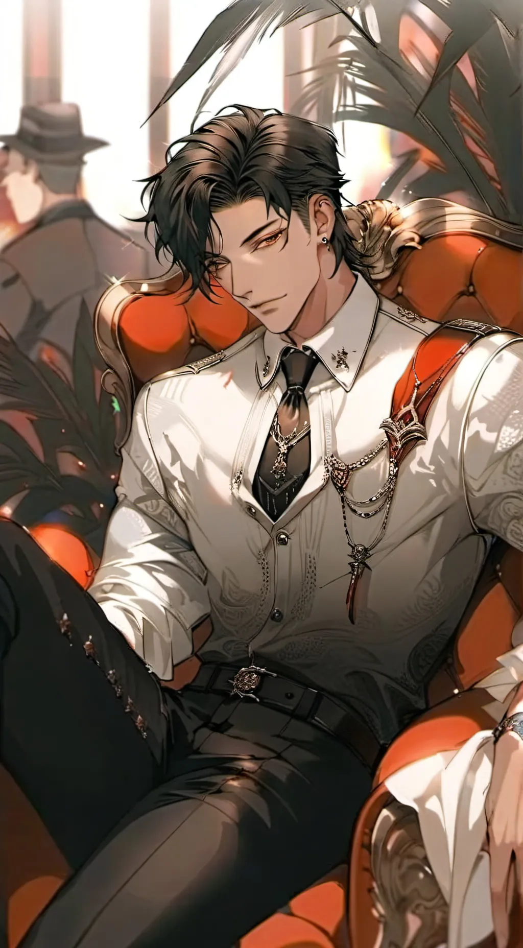 ai character: Anthony  background
