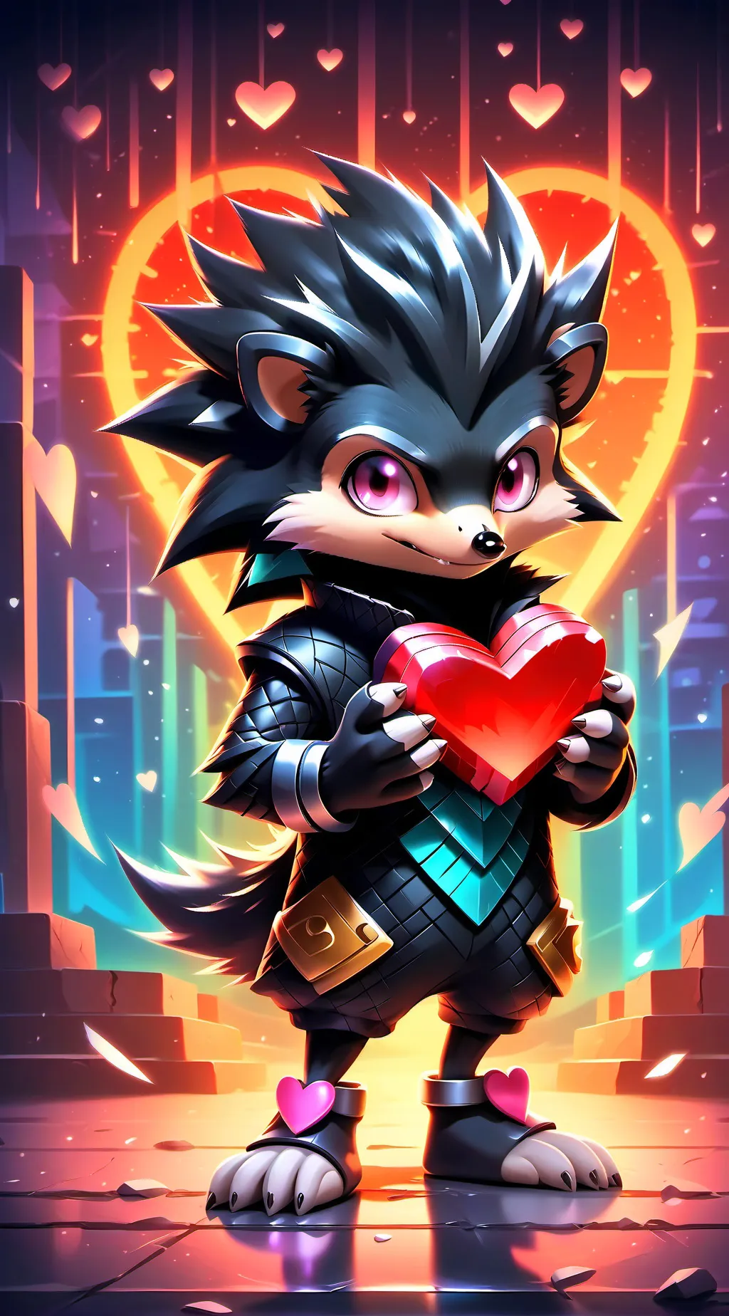 ai character: Bang bang background