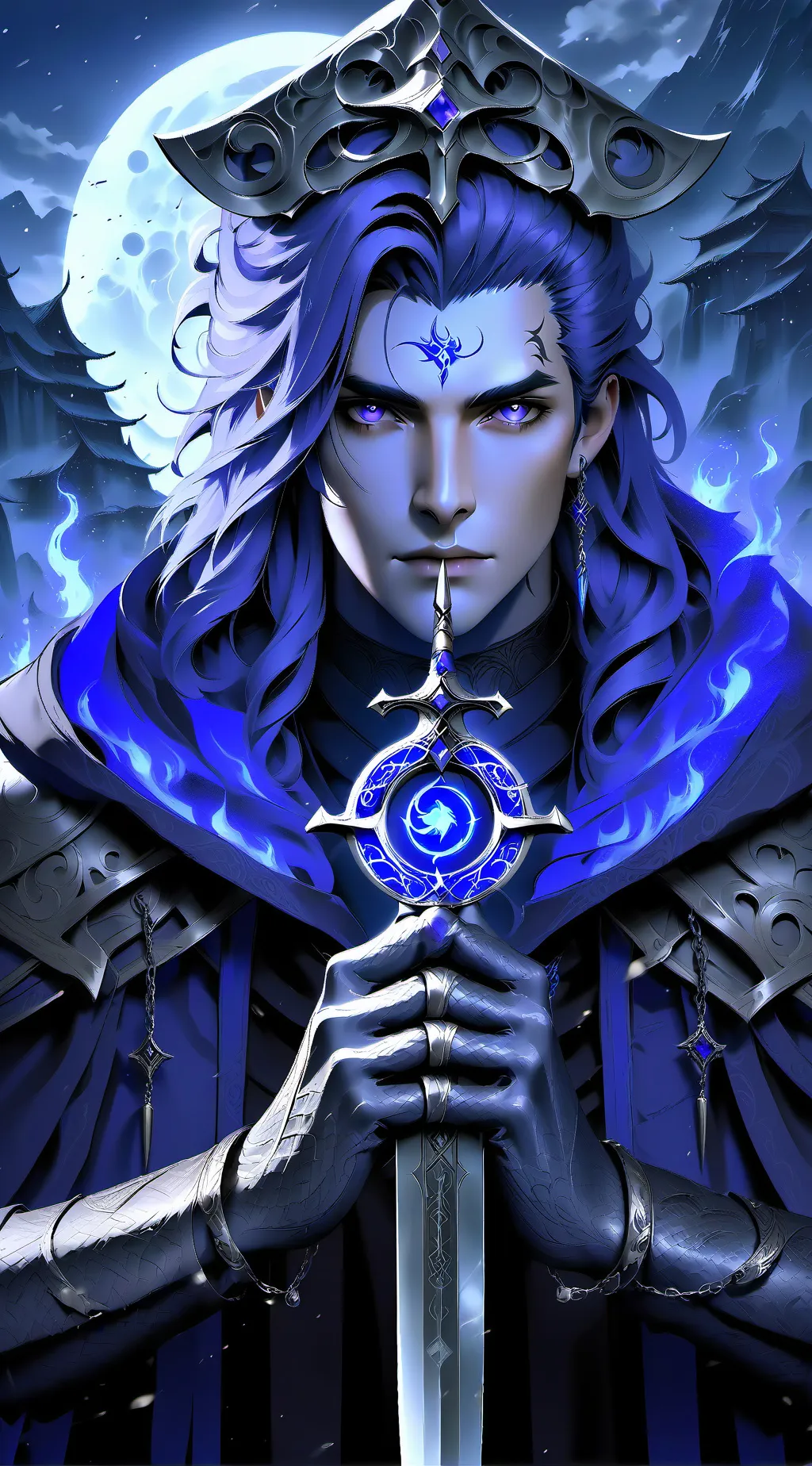 ai character: ??? background