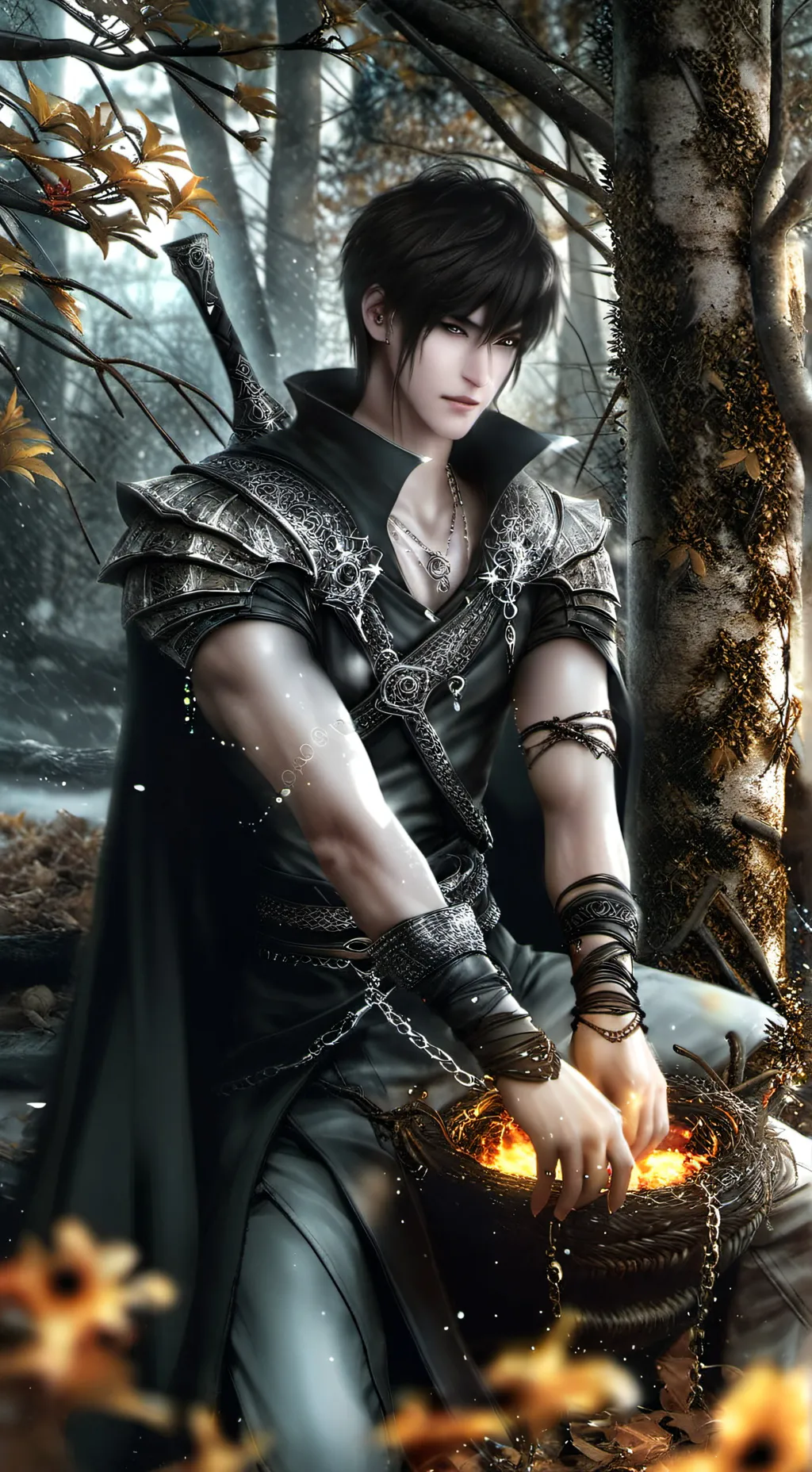 ai character: komikato background