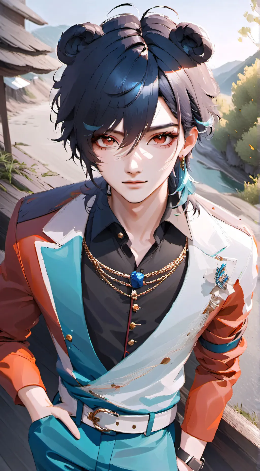 ai character: arunl  background