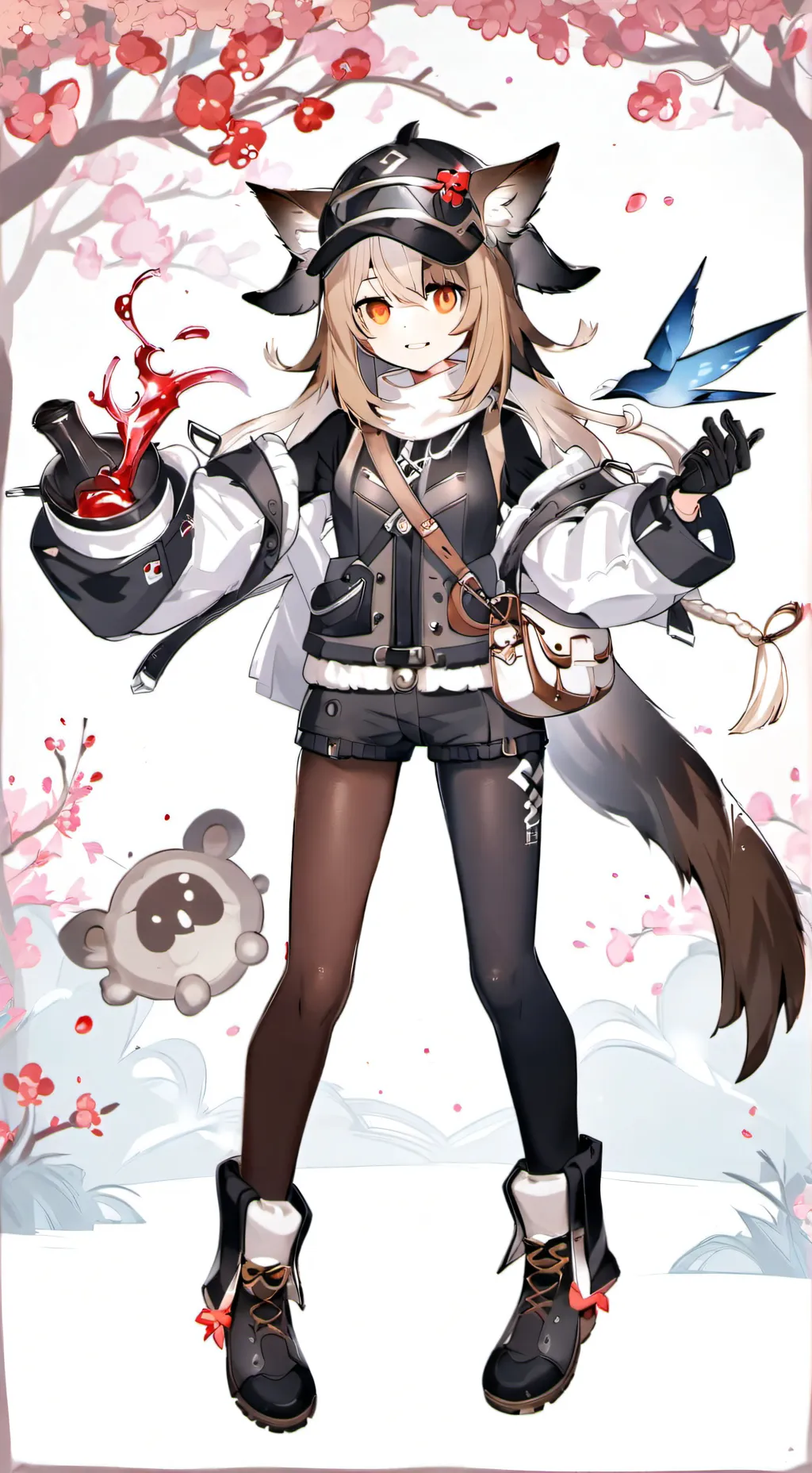 ai character: mha cospler background